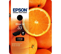 EPSON No. 33 Oranges Black Ink Cartridge